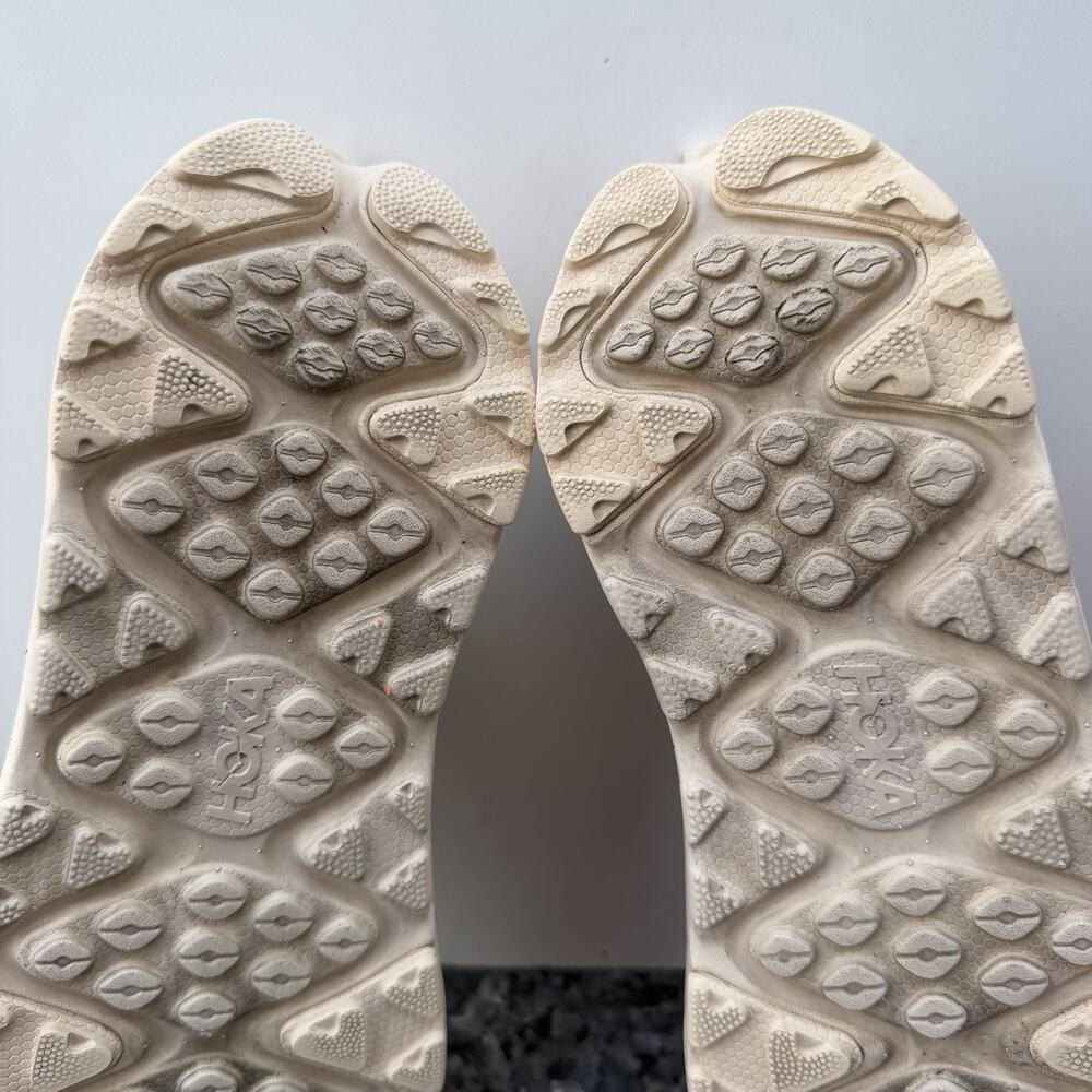 Hoka One Ora Primo Vanilla Off White Slip On Men’s 5/ Women’s 6 - Picture 8 of 12